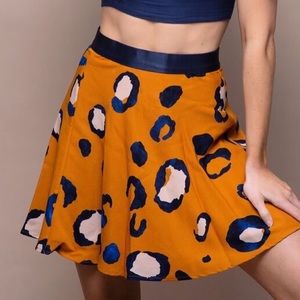 Phillip Lim leopard skirt